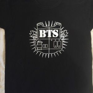 BTS Vintage SUGA 93 Black Concert Sweatshirt Size Medium